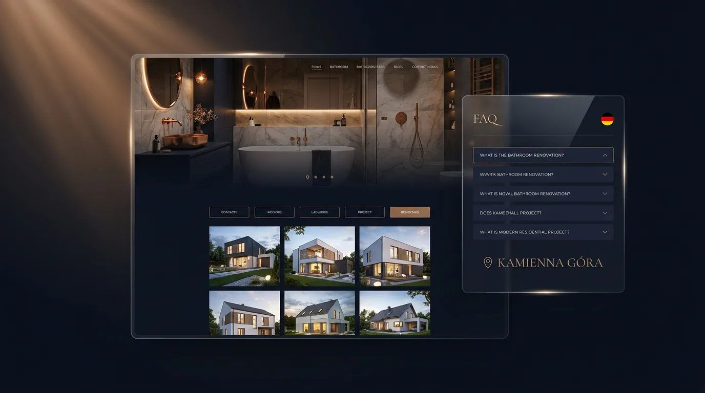 Strona HAUSBUD — FAQ i galeria realizacji w Kamiennej Górze
